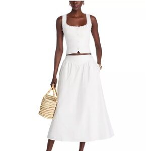 WAYF Claire skirt and top